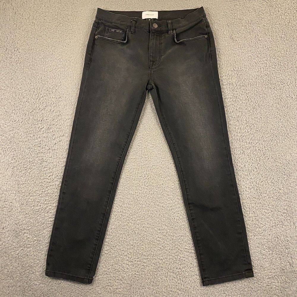 Current Elliott The Fling Jeans Women‎ 27, fits 29 Faded High Rise Slim Straight